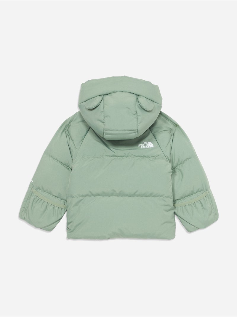 Blouson bébé The North Face en duvet et polaire Vert - Kiabi