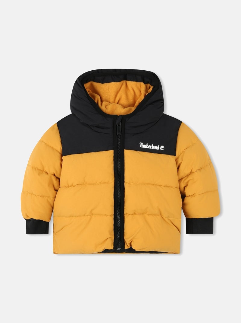 Blouson Bébé Timberland à capuche Jaune - Kiabi