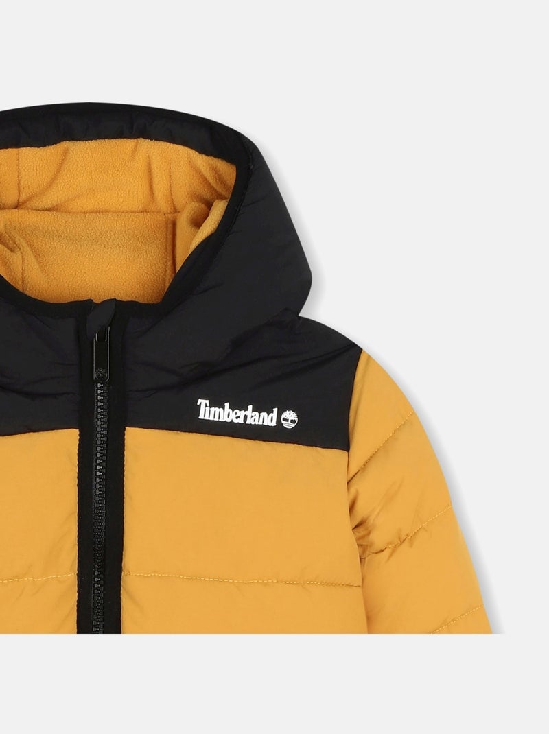 Blouson Bébé Timberland à capuche Jaune - Kiabi