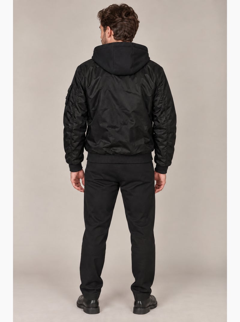 Blouson blast bombers  redskins Noir - Kiabi