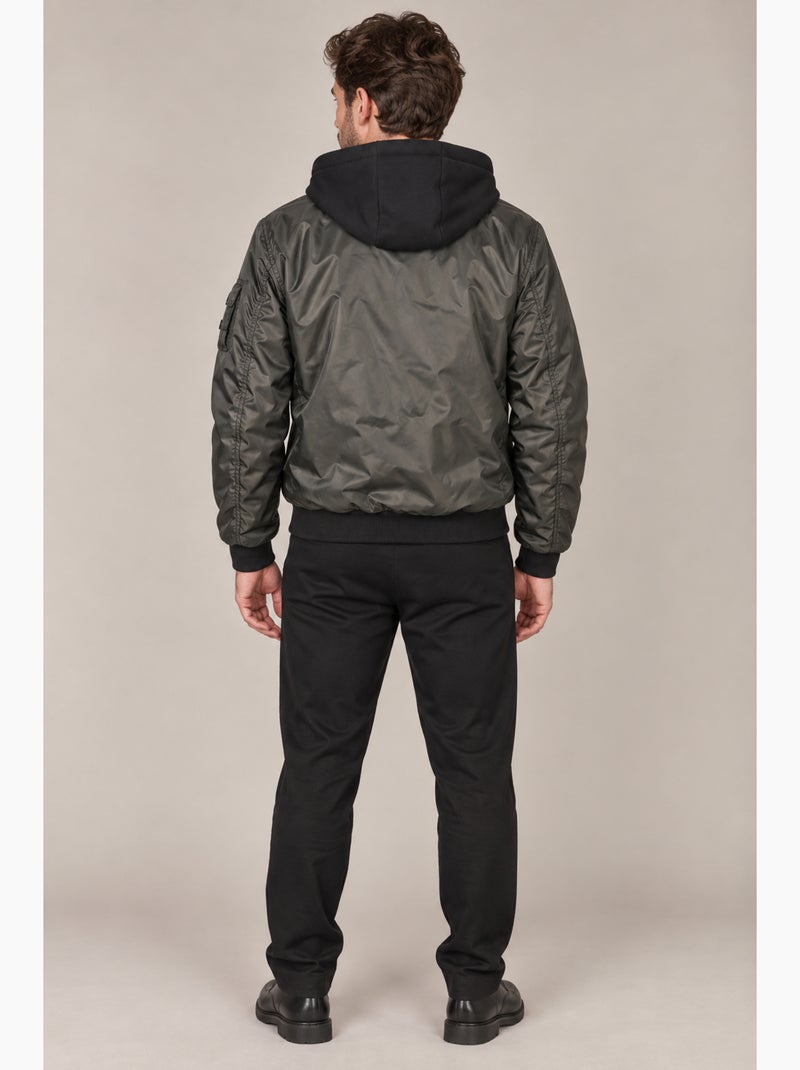 Blouson blast bombers  redskins Vert - Kiabi