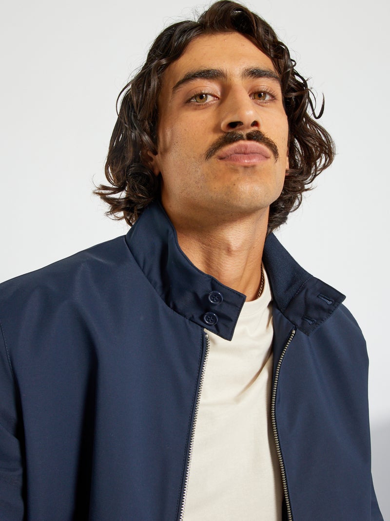 Blouson bomber Bleu - Kiabi