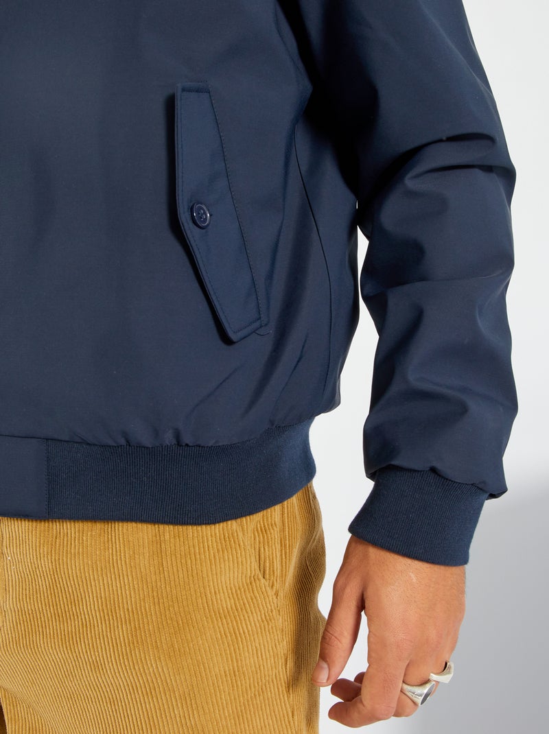 Blouson bomber Bleu - Kiabi