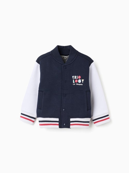 Blouson Bomber en coton polyester peigné - Kiabi