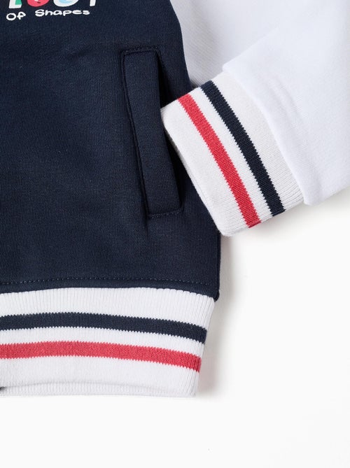 Blouson Bomber en coton polyester peigné - Kiabi