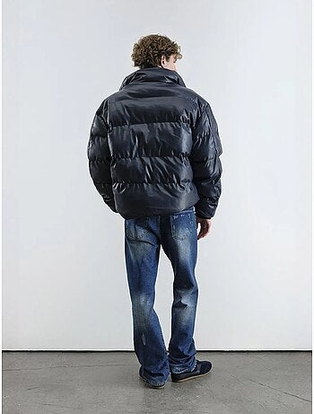 Blouson bomber texturé avec fermeture éclair giesto