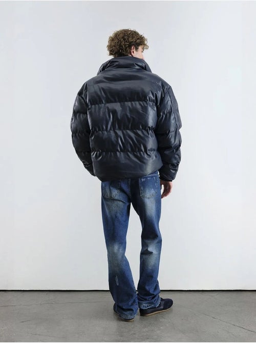 Blouson bomber texturé avec fermeture éclair giesto - Kiabi Blouson bomber texturé avec fermeture éclair giesto - Kiabi