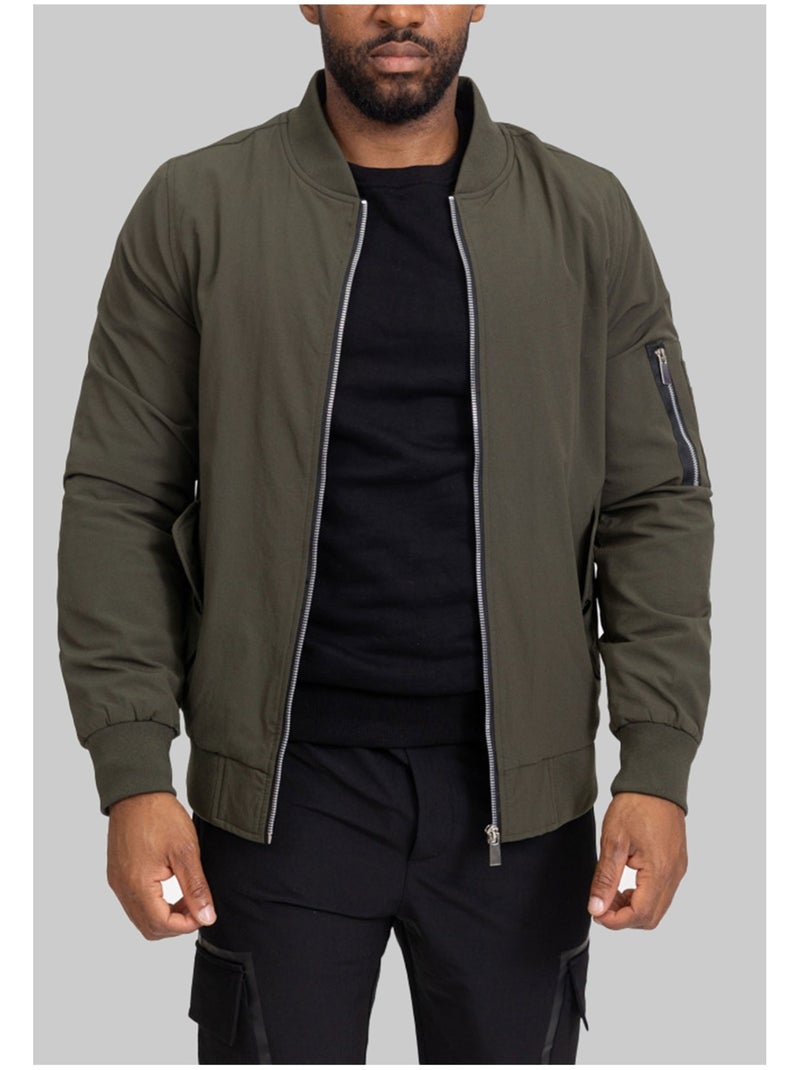 Blouson Bombers Kebello Vert - Kiabi