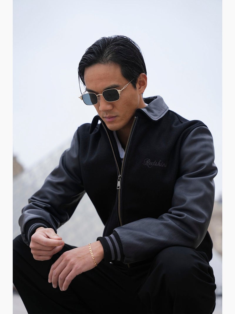 Blouson boston league  redskins Noir - Kiabi
