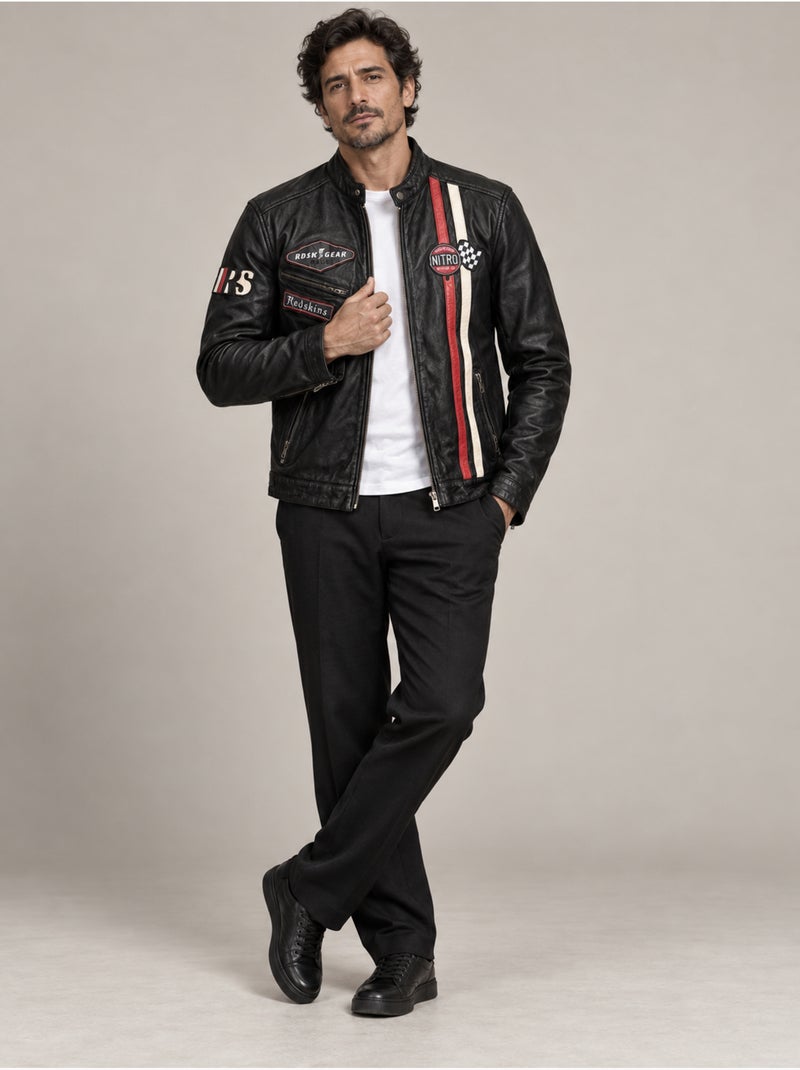 Blouson brad calista  redskins Noir - Kiabi
