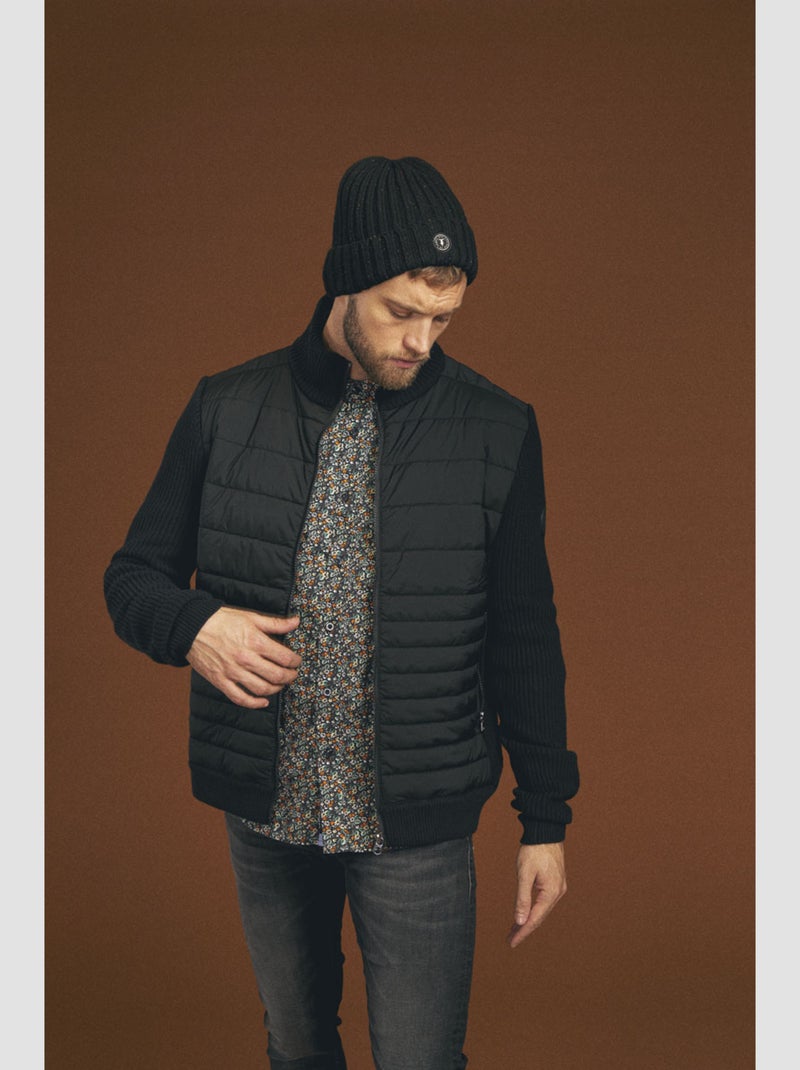 Blouson BRIVA 'Le Temps Des Cerises' Noir - Kiabi
