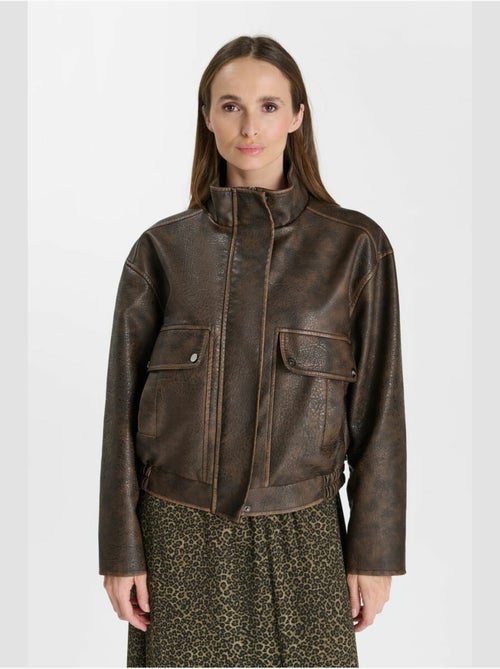 Blouson brownie 'le temps des cerises' - Kiabi