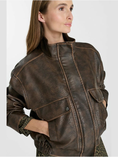 Blouson brownie 'le temps des cerises' - Kiabi