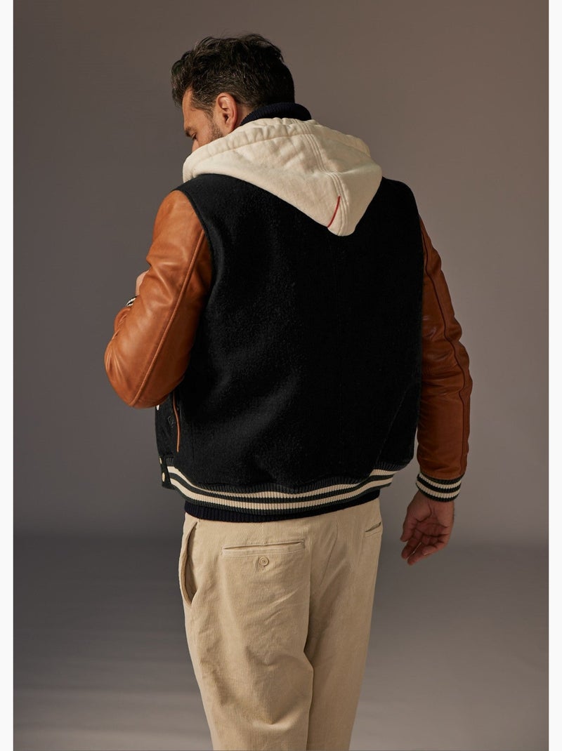 Blouson cambridge school  /  redskins Noir - Kiabi