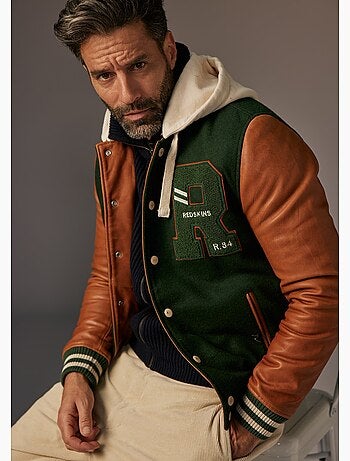Blouson cambridge school redskins