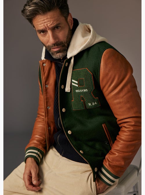 Blouson cambridge school  /  redskins - Kiabi