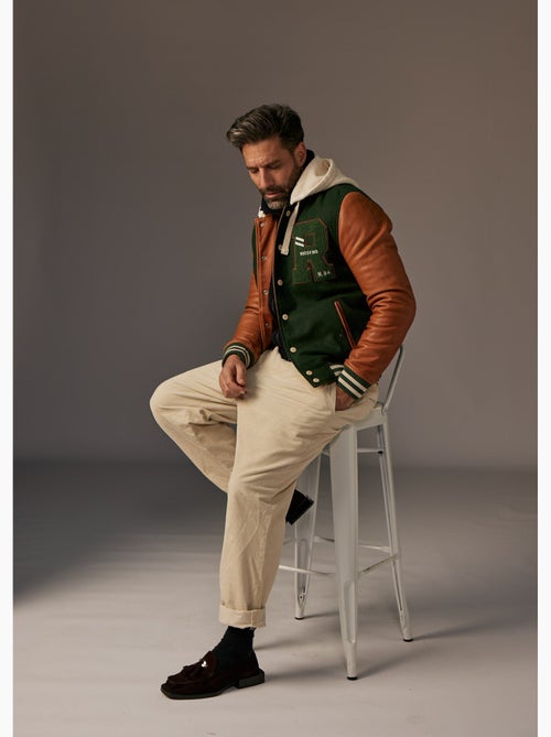 Blouson cambridge school  /  redskins - Kiabi