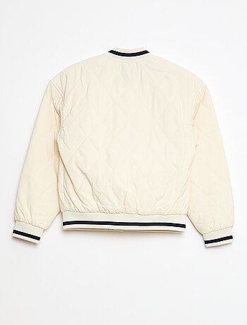 Blouson campus matelassé