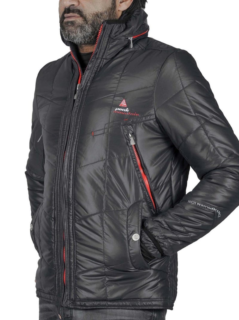 Blouson   CAPA - PEAK MOUNTAIN Noir Noir - Kiabi
