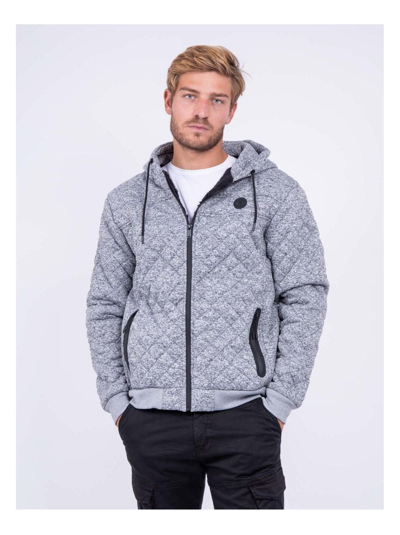 Blouson capuche ZOLANDO Gris - Kiabi