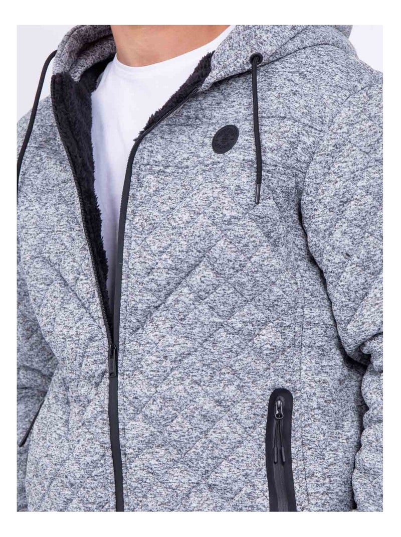 Blouson capuche ZOLANDO Gris - Kiabi