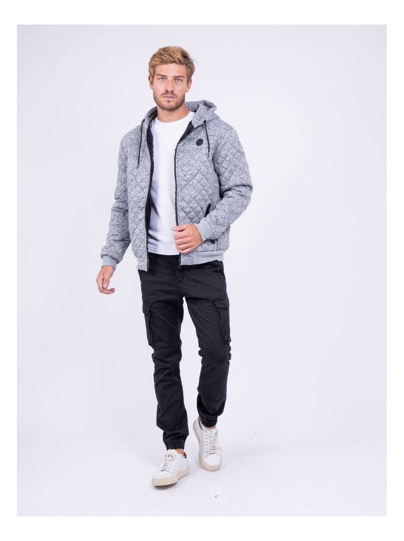 Blouson capuche ZOLANDO Gris - Kiabi