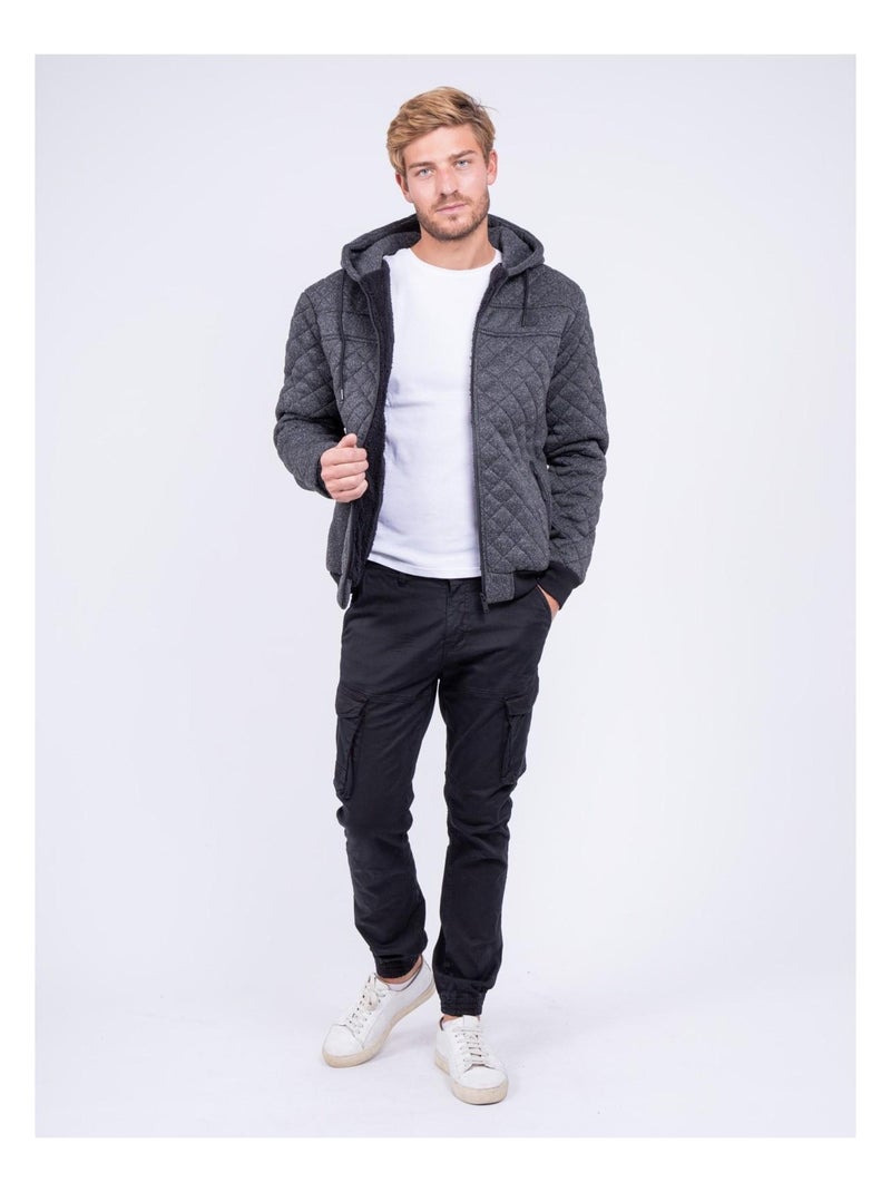 Blouson capuche ZOLANDO Noir - Kiabi