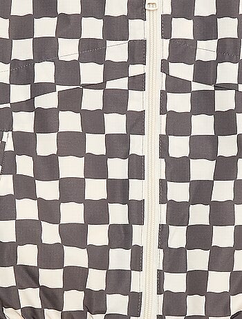 Blouson coupe-vent à capuche à capuche