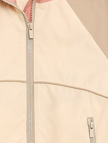 Blouson coupe-vent à capuche