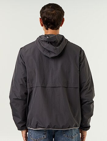Blouson coupe-vent à capuche déperlant