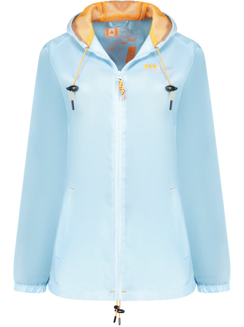Blouson coupe-vent boateak – canadian peak Bleu ciel - Kiabi