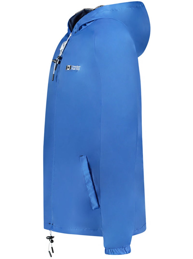 Blouson coupe-vent boateak – canadian peak Bleu roi - Kiabi