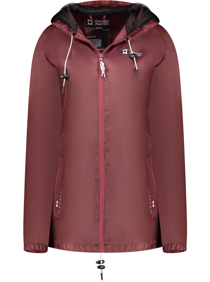 Blouson coupe-vent boateak – canadian peak Bordeaux - Kiabi