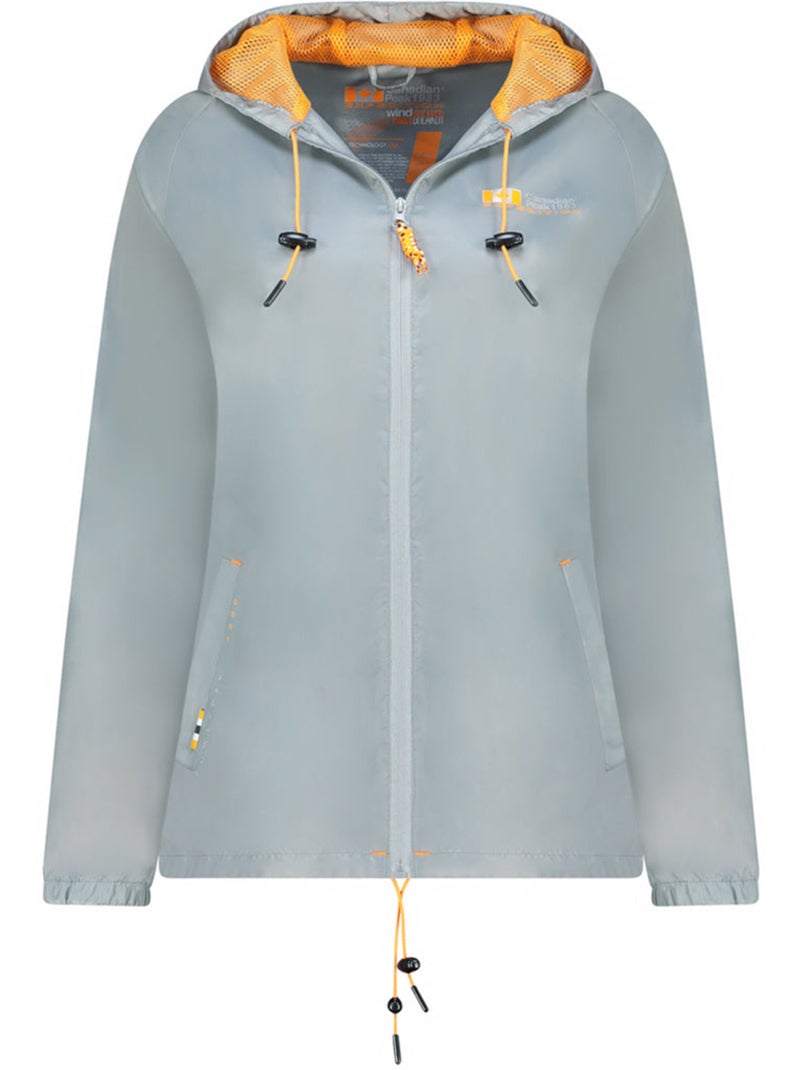 Blouson coupe-vent boateak – canadian peak Gris clair - Kiabi
