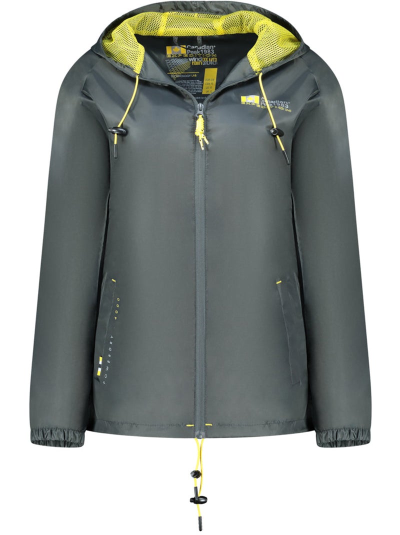 Blouson coupe-vent boateak – canadian peak Gris foncé - Kiabi