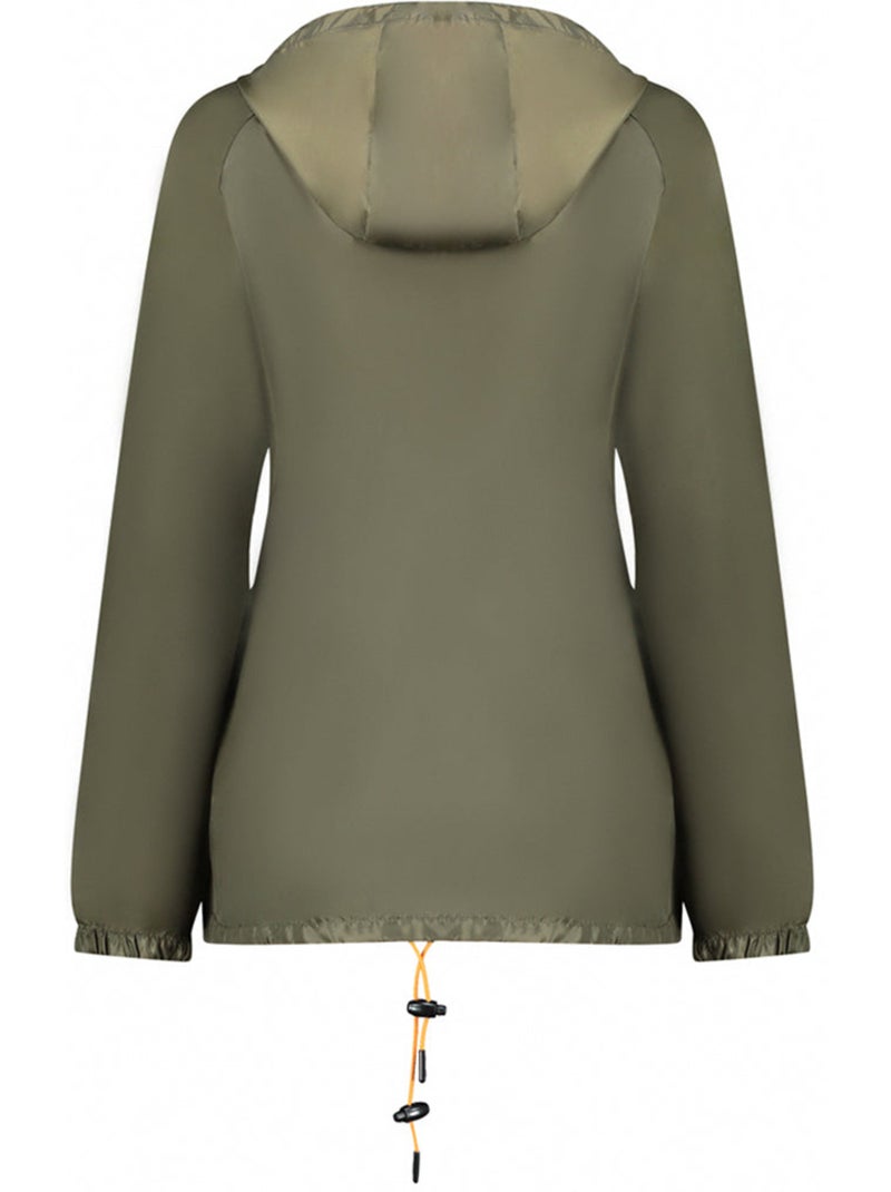 Blouson coupe-vent boateak – canadian peak Kaki - Kiabi