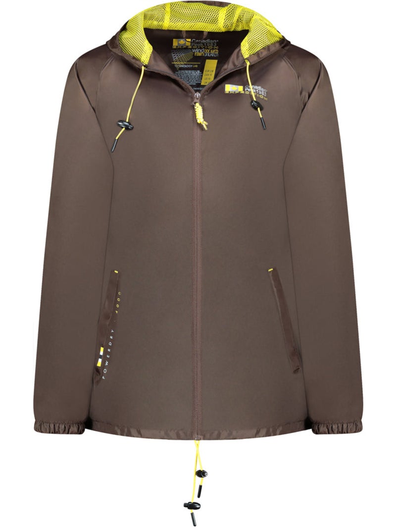 Blouson coupe-vent boateak – canadian peak Marron - Kiabi