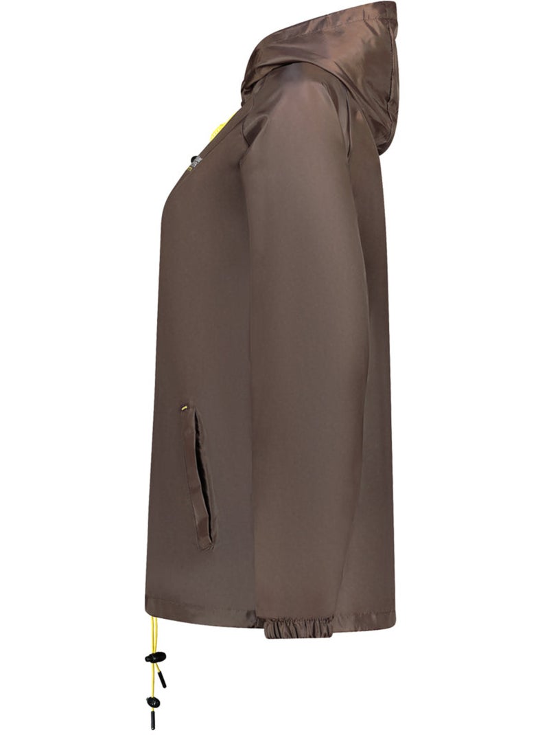Blouson coupe-vent boateak – canadian peak Marron - Kiabi