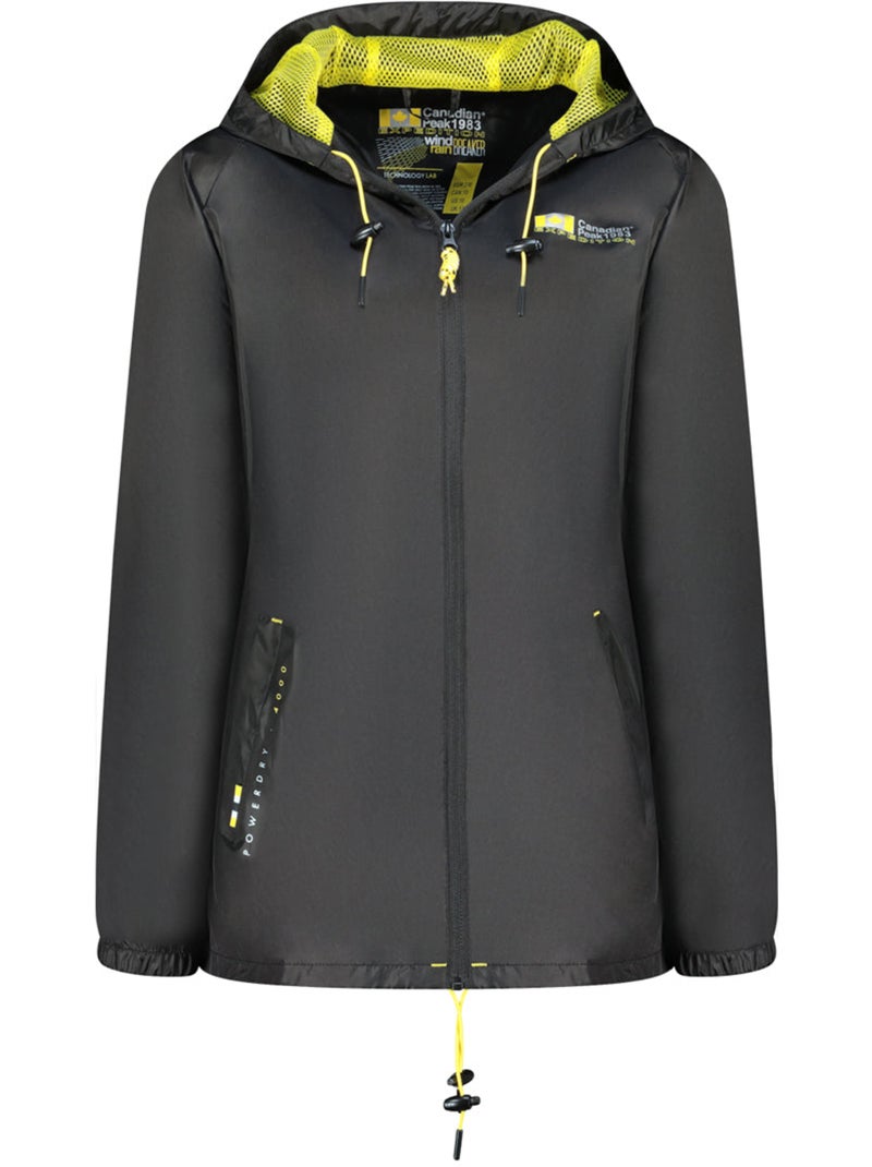 Blouson coupe-vent boateak – canadian peak Noir - Kiabi