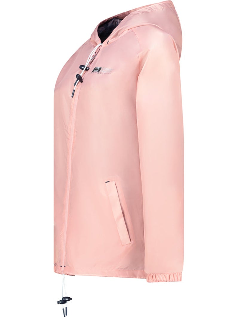 Blouson coupe-vent boateak – canadian peak Rose poudré - Kiabi