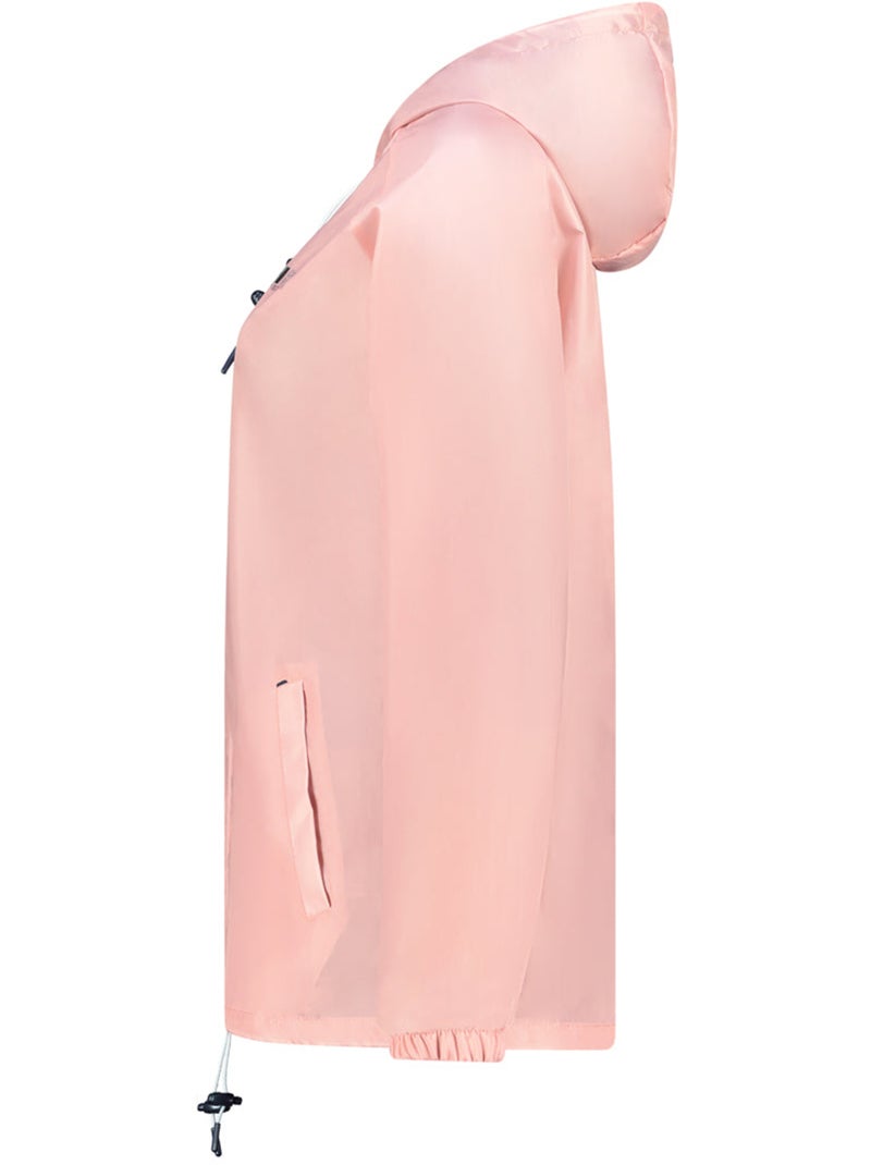 Blouson coupe-vent boateak – canadian peak Rose poudré - Kiabi