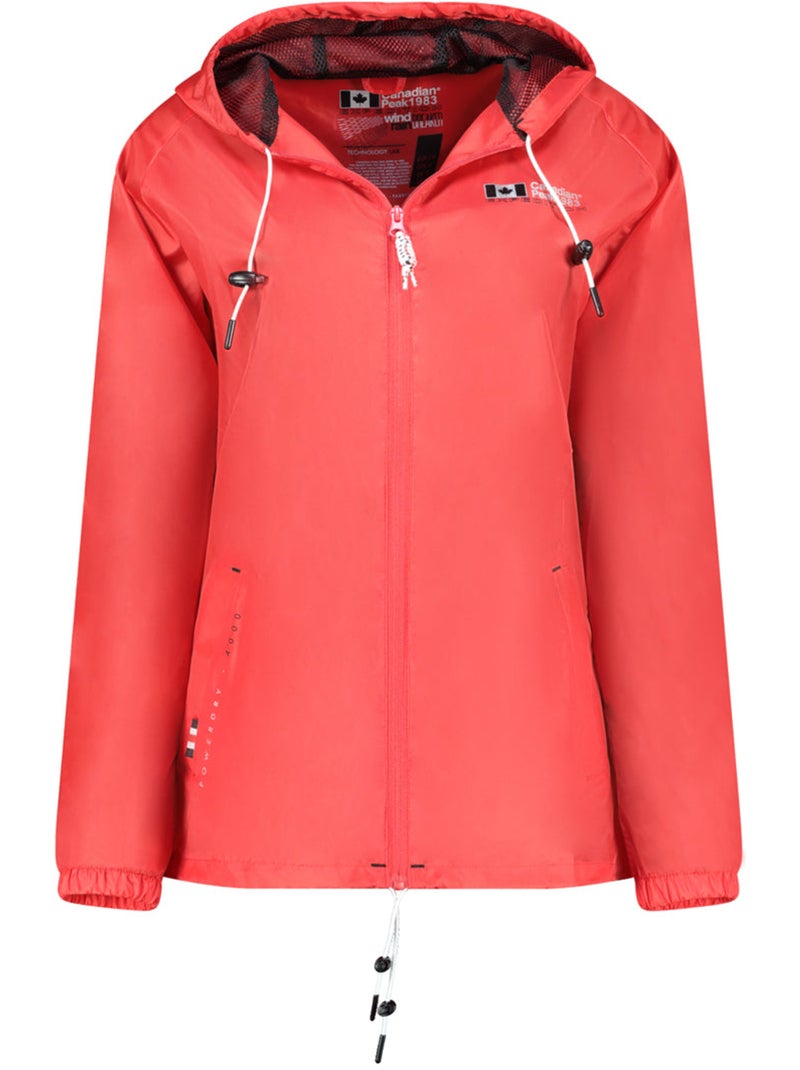 Blouson coupe-vent boateak – canadian peak Rouge - Kiabi
