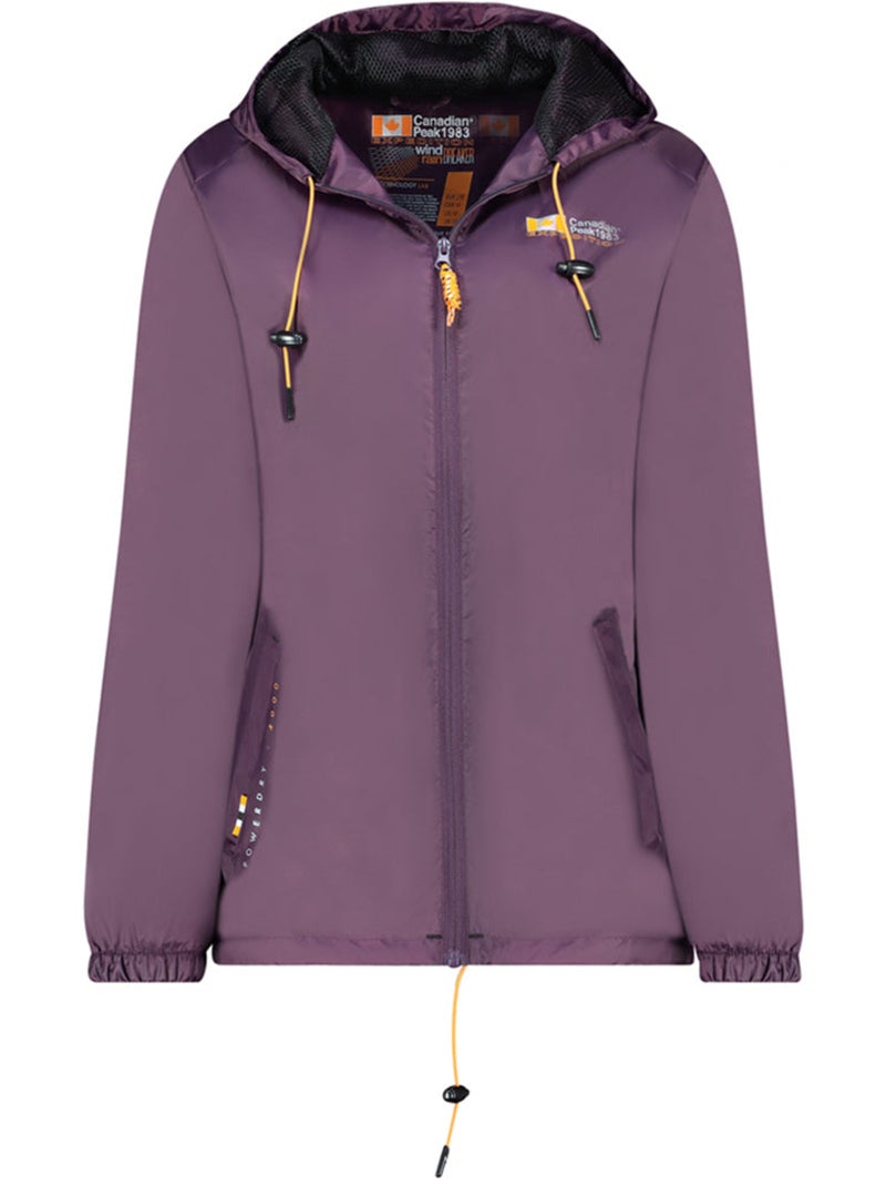 Blouson coupe-vent boateak – canadian peak Violet - Kiabi