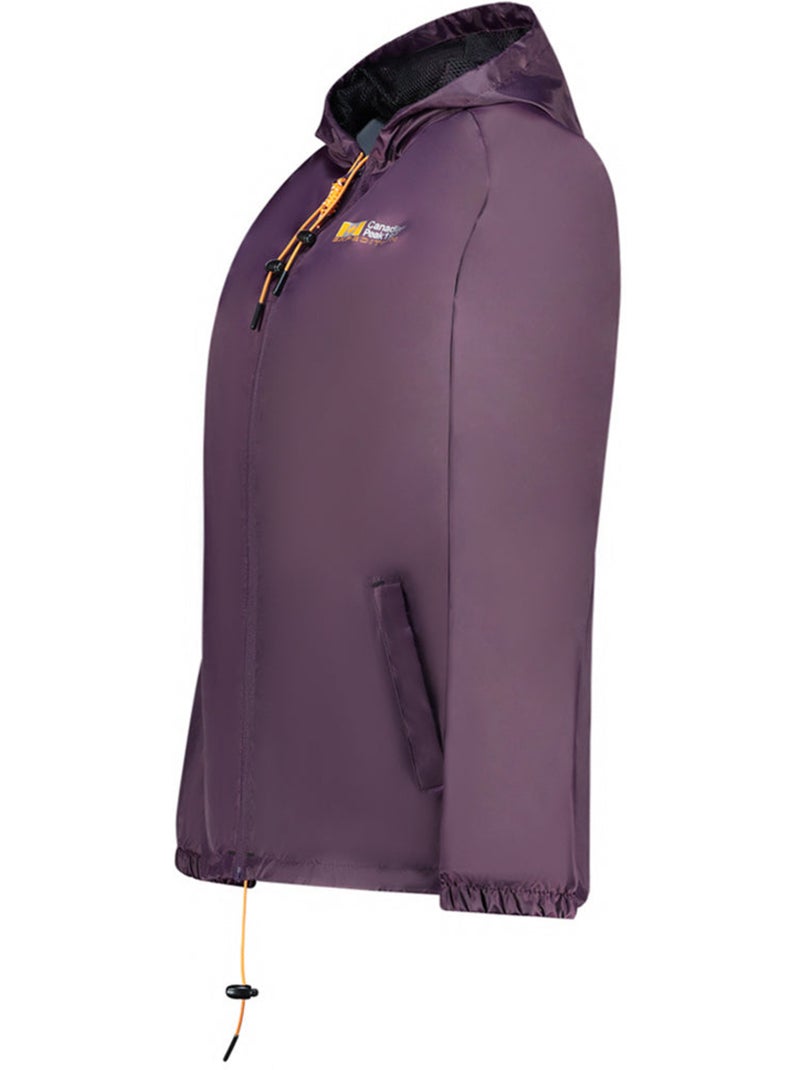Blouson coupe-vent boateak – canadian peak Violet - Kiabi