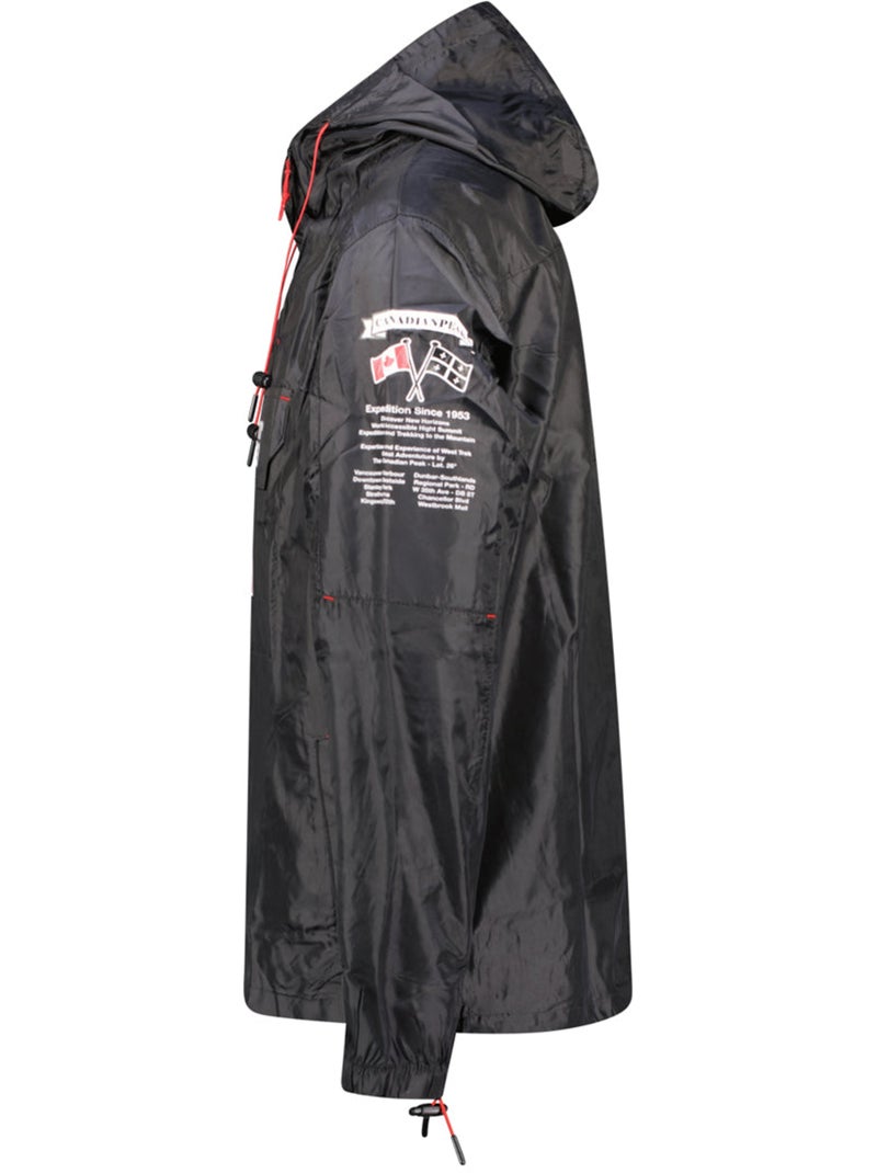 Blouson coupe-vent butaneak – canadian peak Noir - Kiabi