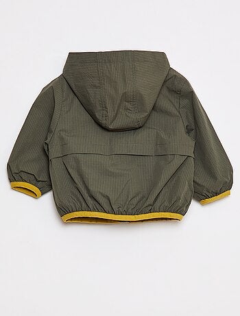 Blouson coupe-vent déperlant à capuche