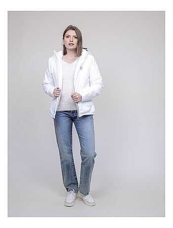 Blouson coupe-vent doublé sherpa UZAVIA