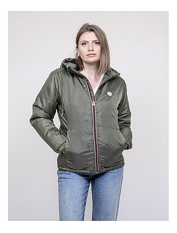 Blouson coupe-vent doublé sherpa UZAVIA