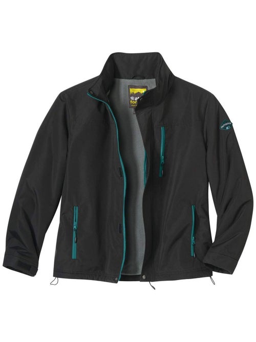Blouson Coupe-Vent Microfibre Doublé Polaire  - ATLAS FOR MEN - Kiabi