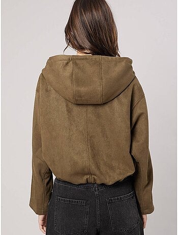 Blouson court bombers femme 'deeluxe'